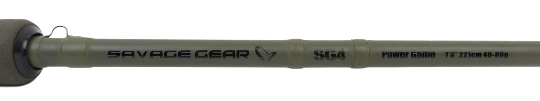 Savage Gear SG4 Power Game - 221cm &amp; 40-80 gram - Pre-Owned
