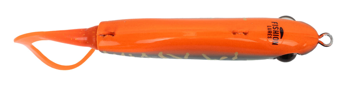Strike Pro Guppie Jr - Fishion Lures Custom - Lava Tiger