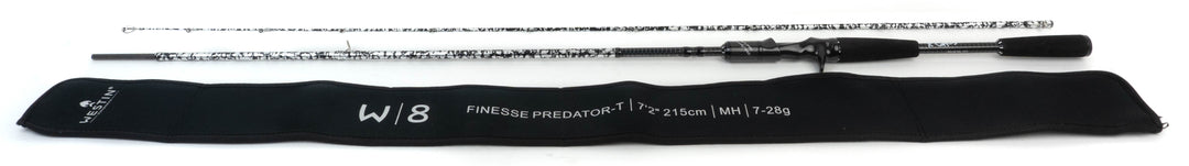 Westin W8 2nd Gen Finesse Predator-T Champions Edition - Toon van Ham - Signed by Luc Coppens - 215cm &amp; 7-28 gram - Demo Model