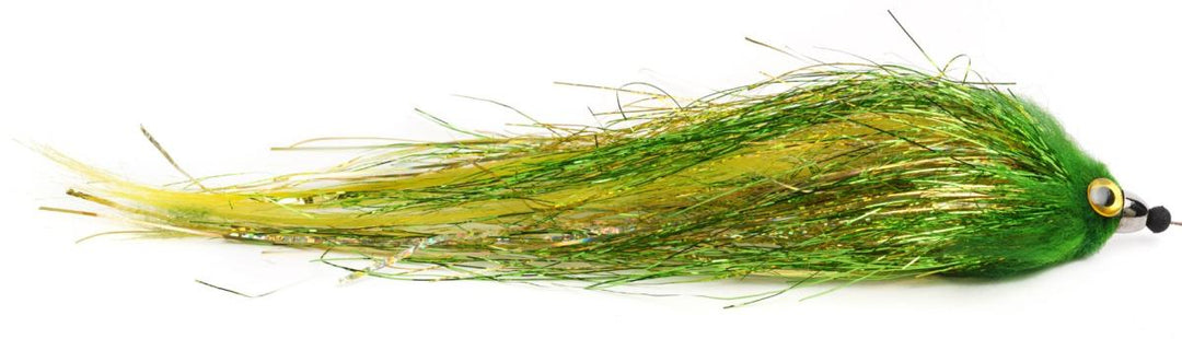 Bauer Dobb Daddy Sheep Head Green Gold Spin Fly Complete