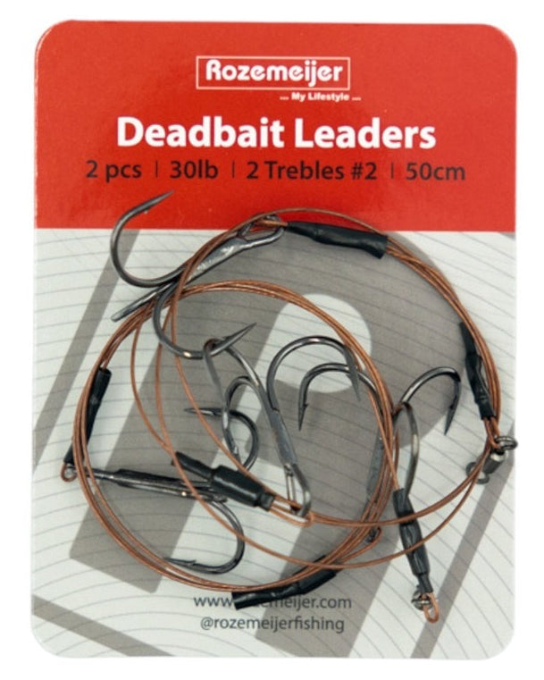 Rozemeijer Double Treble Deadbait Leaders