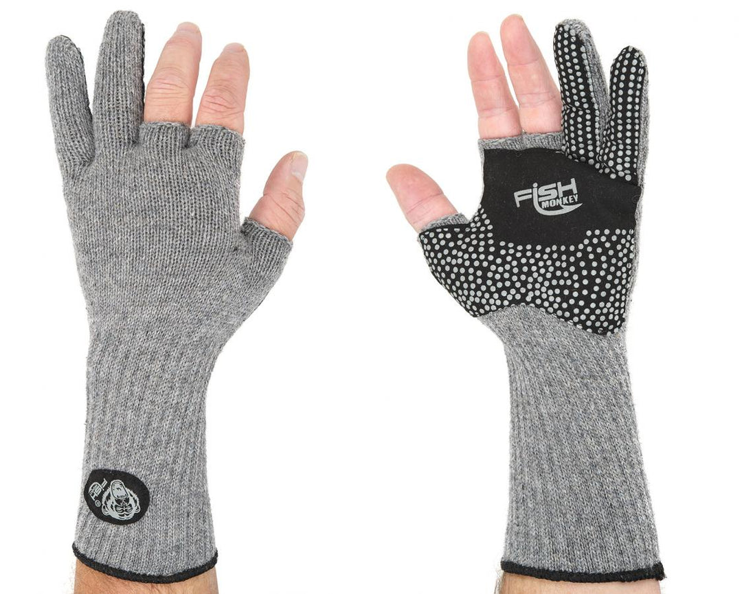 Fish Monkey Bauers Grandma Two Finger Wool Glove