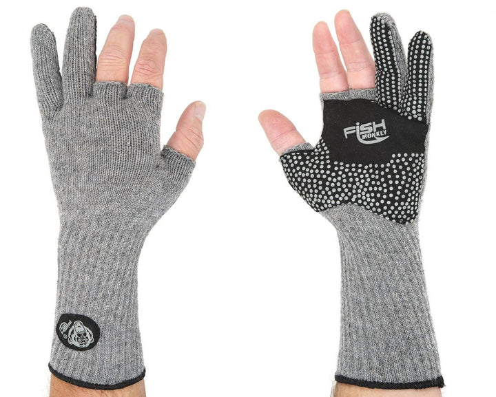 Fish Monkey Bauers Grandma Two Finger Wool Glove