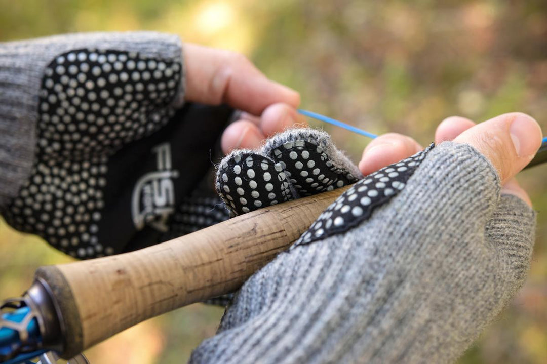 Fish Monkey Bauers Grandma Two Finger Wool Glove