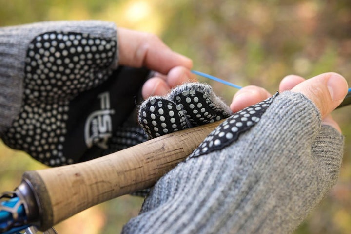 Fish Monkey Bauers Grandma Two Finger Wool Glove