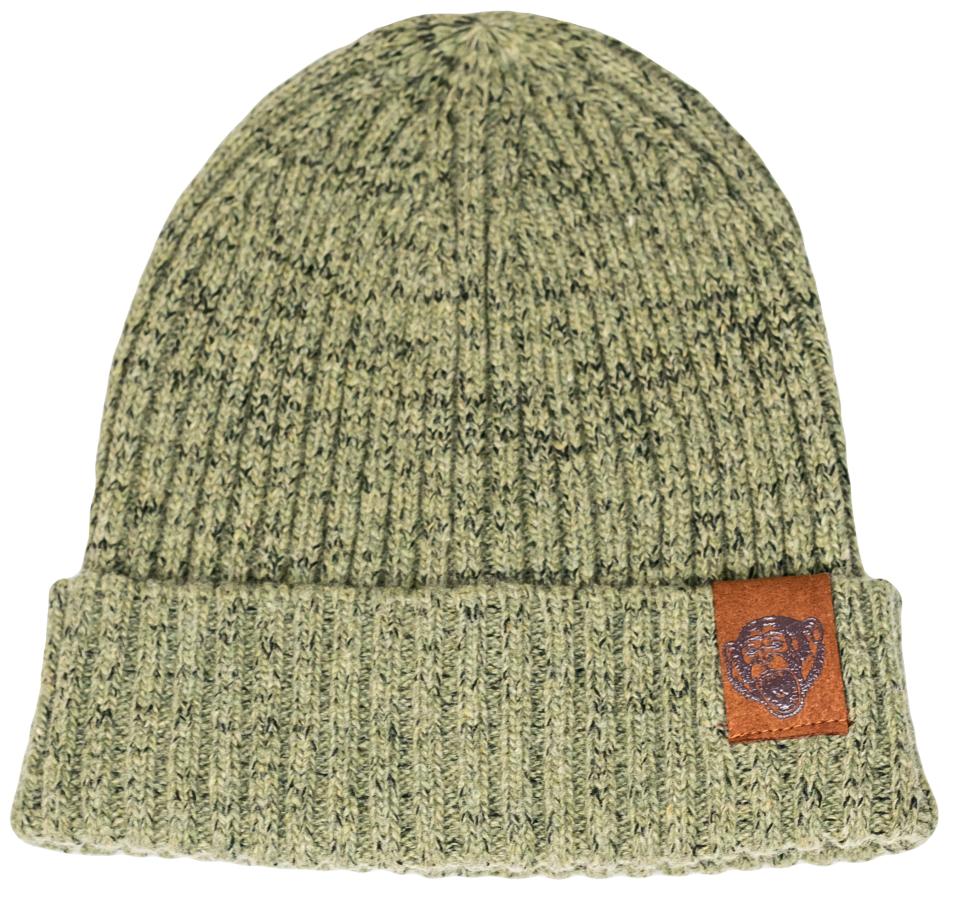 Fish Monkey Wool Beanie - Green