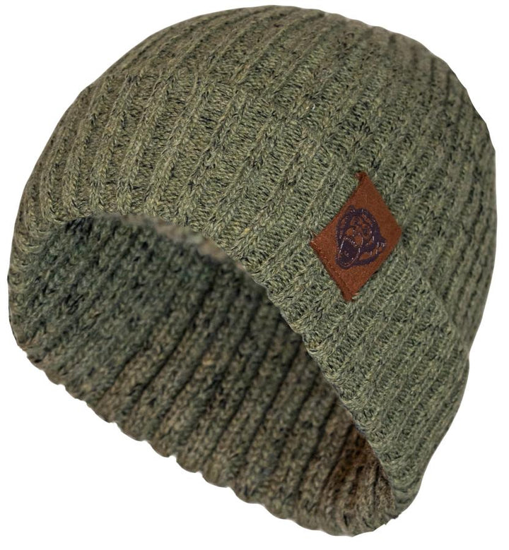 Fish Monkey Wool Beanie - Green