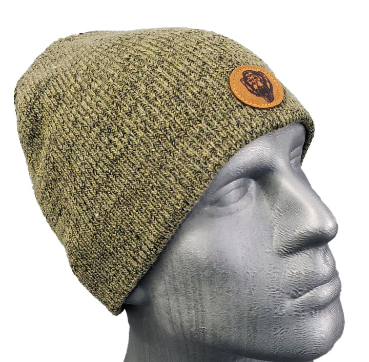 Fish Monkey Wooly Jersey Beanie - Green