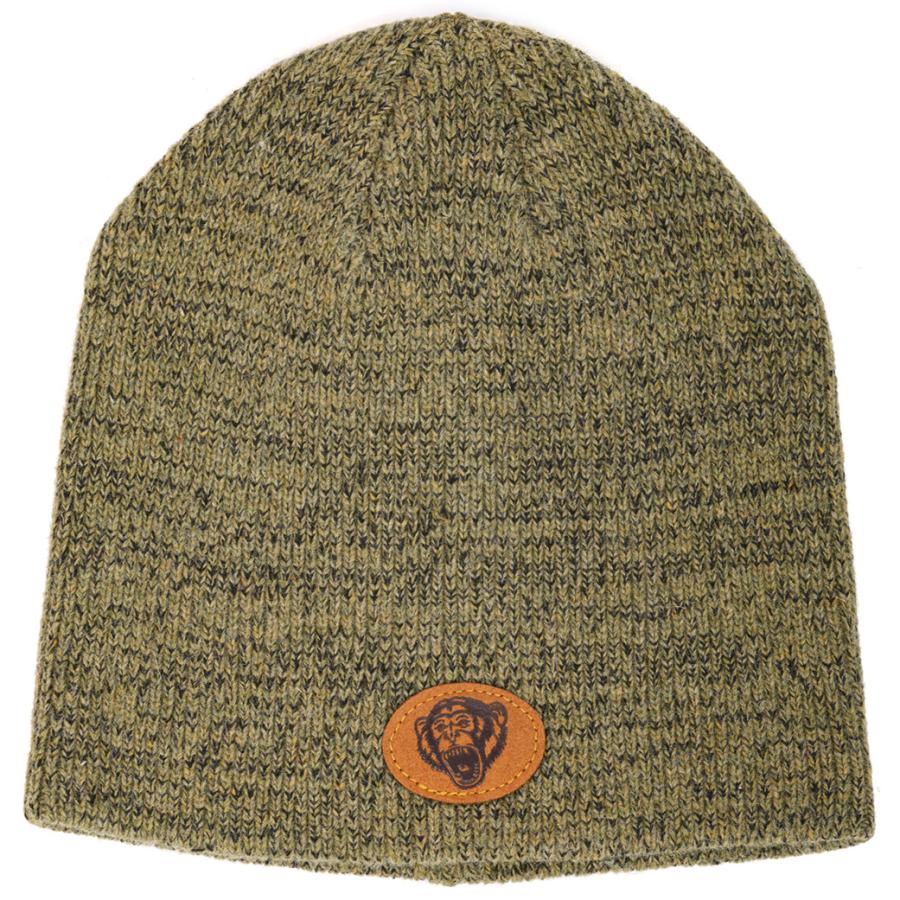 Fish Monkey Wooly Jersey Beanie - Green
