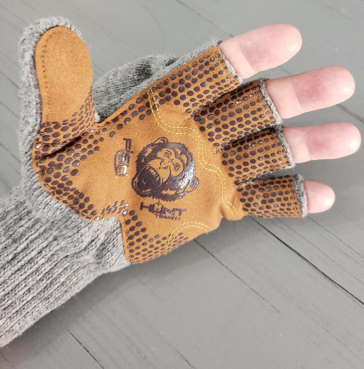 Fish Monkey Wooly Mitten Gloves