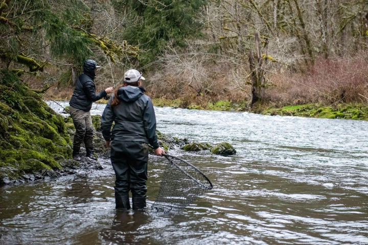 Fishpond Nomad Mid-Length Boat Net Wild Run Edition