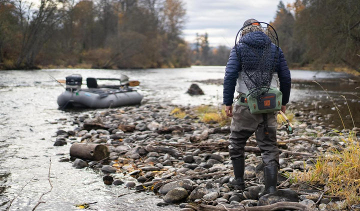 Fishpond Nomad Mid-Length Boat Net Wild Run Edition