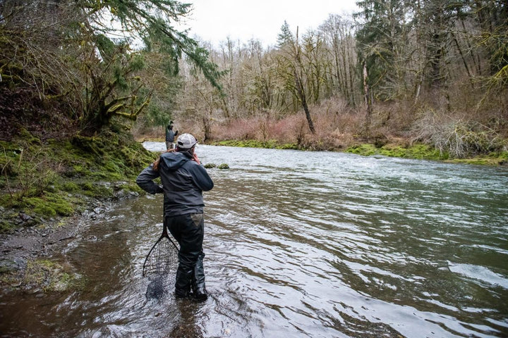 Fishpond Nomad Mid-Length Boat Net Wild Run Edition