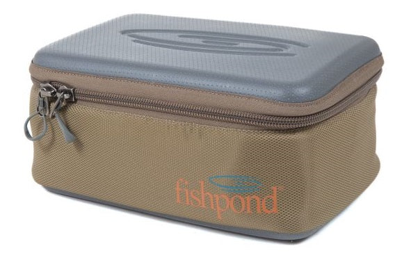 Fishpond Ripple Reel Case Large Sand/Saddle Brown