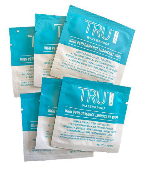 Fishpond TruZip Lubricant Wipes - 6 Pack