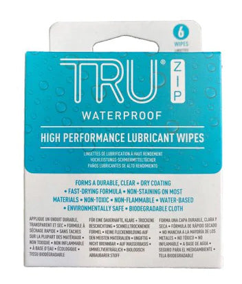 Fishpond TruZip Lubricant Wipes - 6 Pack