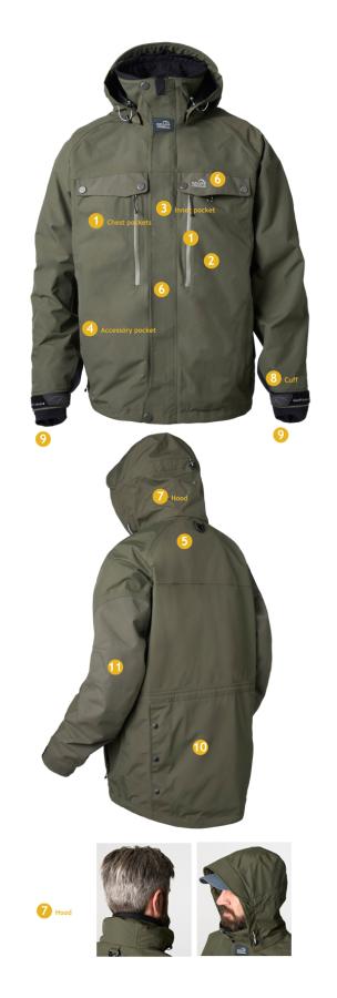 Geoff Anderson Dozer 7 Black Jacket