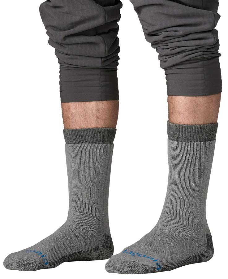 Patagonia Heavyweight Merino Wool-Blend Knee Socks Forever Grey
