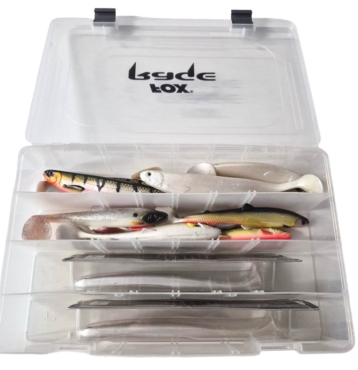 Westin Softbait Collection Including Tacklebox - 5x Bullteez 18, 2x Shadteez 18 &amp; 6x Shadteez 22