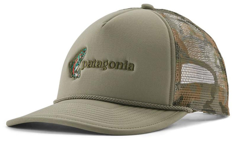 Patagonia Broadcaster Hat Fish Jump: River Rock Green
