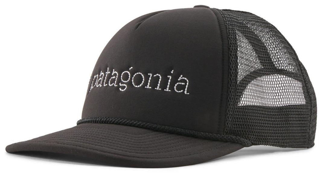 Patagonia Broadcaster Hat Strata Text Black