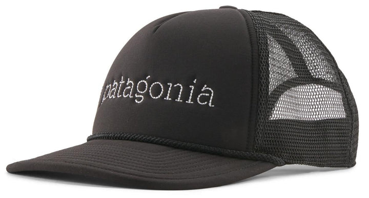 Patagonia Broadcaster Hat Strata Text Black