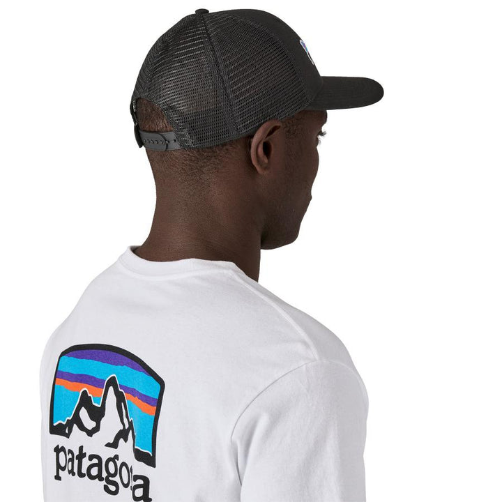 Patagonia Fitz Roy Trout Trucker Hat Black