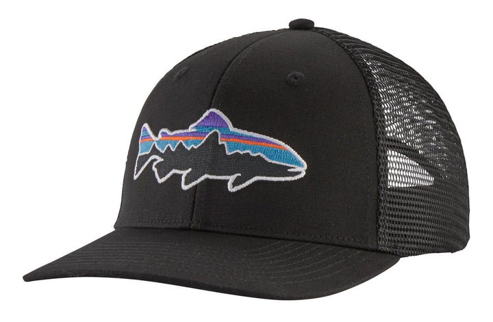 Patagonia Fitz Roy Trout Trucker Hat Black