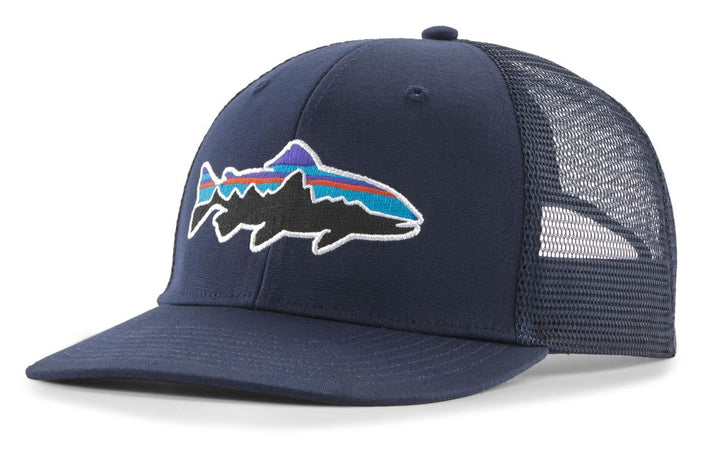 Patagonia Fitz Roy Trout Trucker Hat New Navy