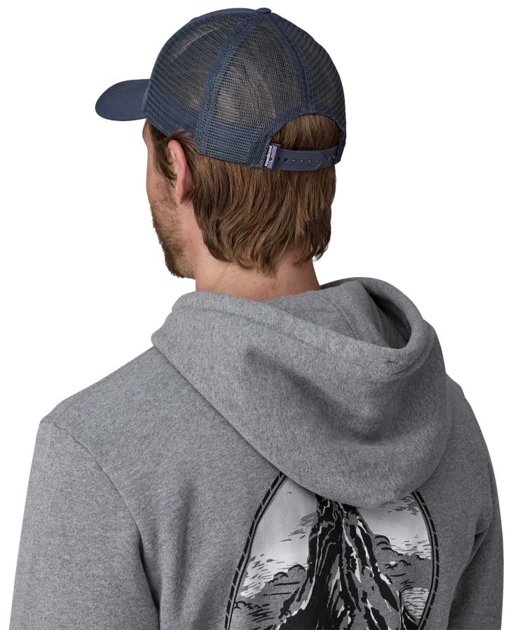 Patagonia P-6 Logo LoPro Trucker Hat New Navy