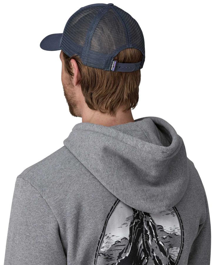 Patagonia P-6 Logo LoPro Trucker Hat New Navy