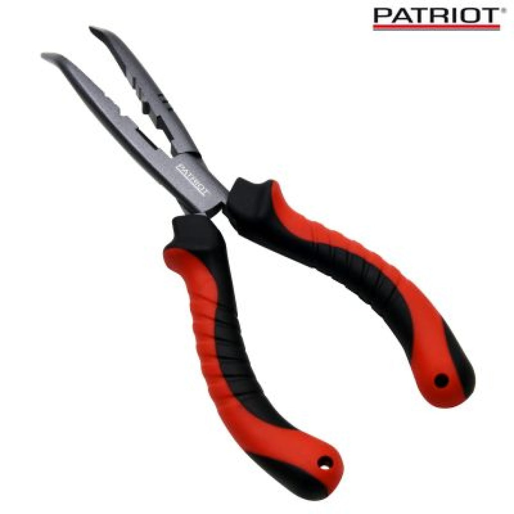 Patriot Long Nose Plier Bent 23cm