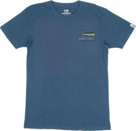 Salty Crew Dorado Harbor Blue Premium T-Shirt - Medium