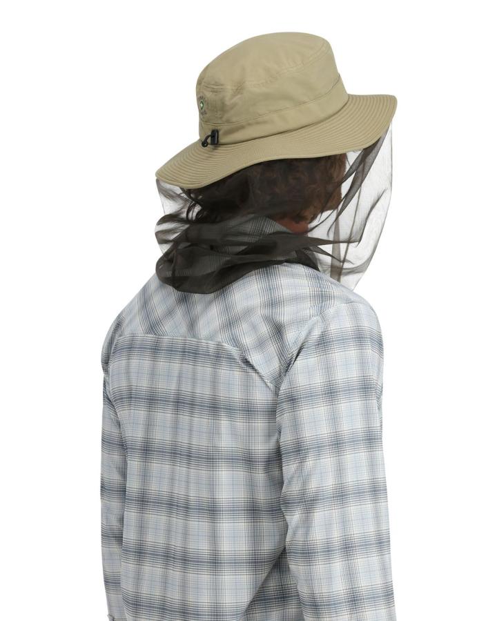 Simms Bugstopper Net Sombrero Stone