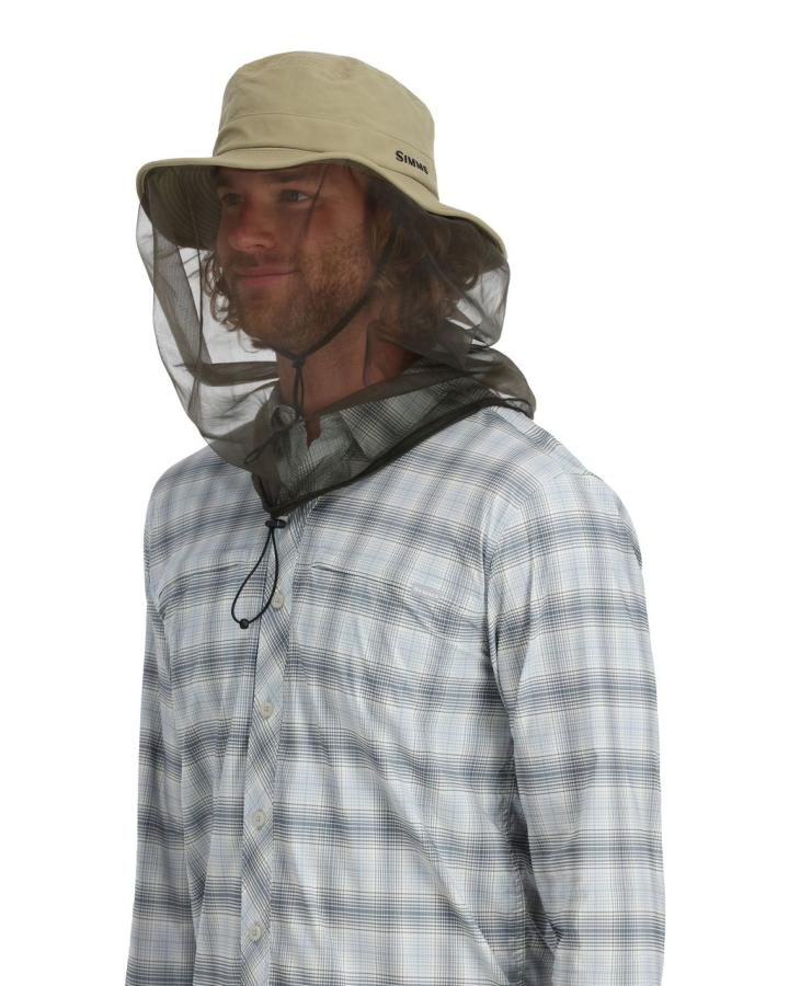 Simms Bugstopper Net Sombrero Stone