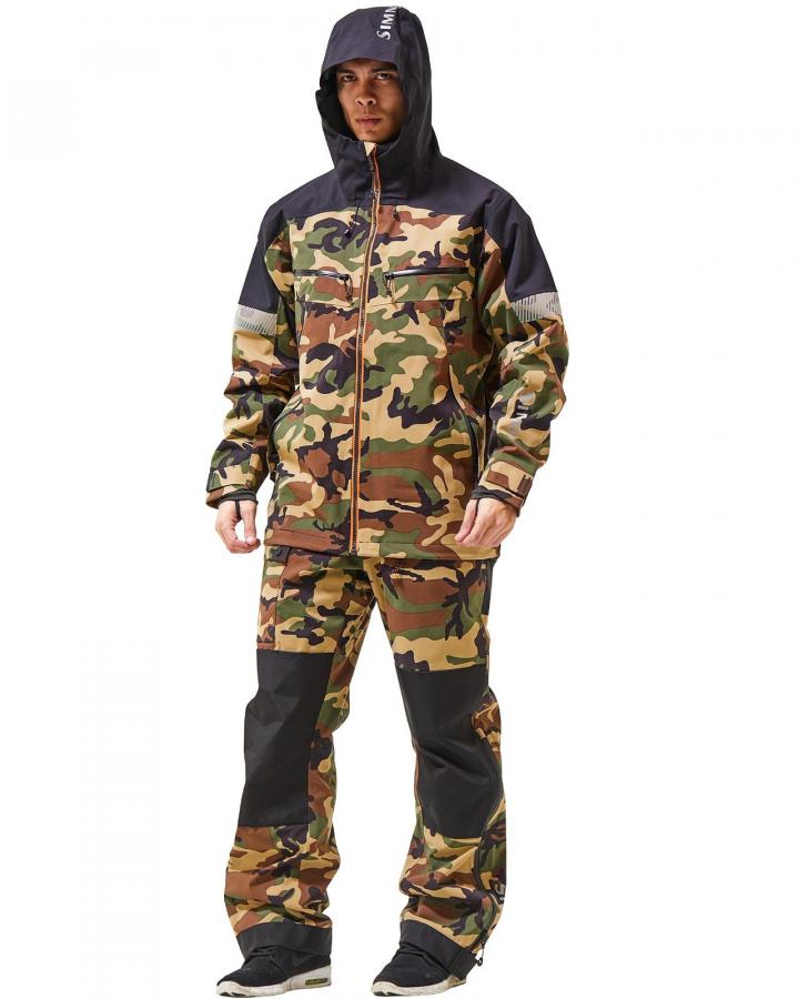 Simms CX Jacket Woodland Camo