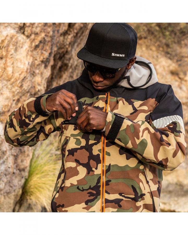 Simms CX Jacket Woodland Camo