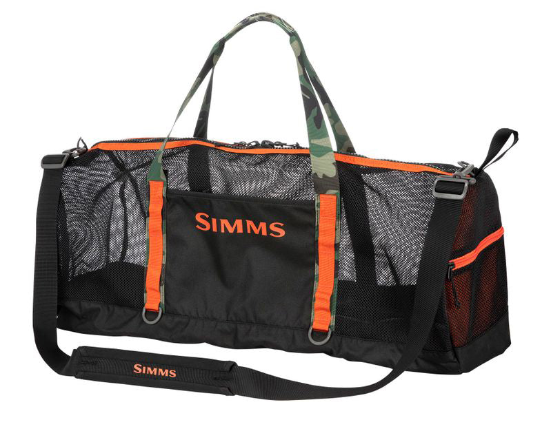Simms Challenger Mesh Duffel - 60L Black