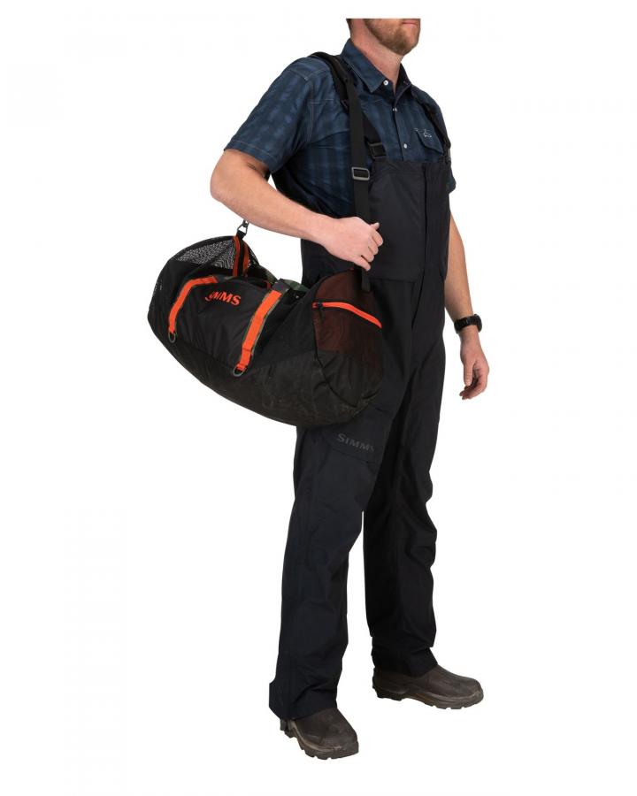 Simms Challenger Mesh Duffel - 60L Black