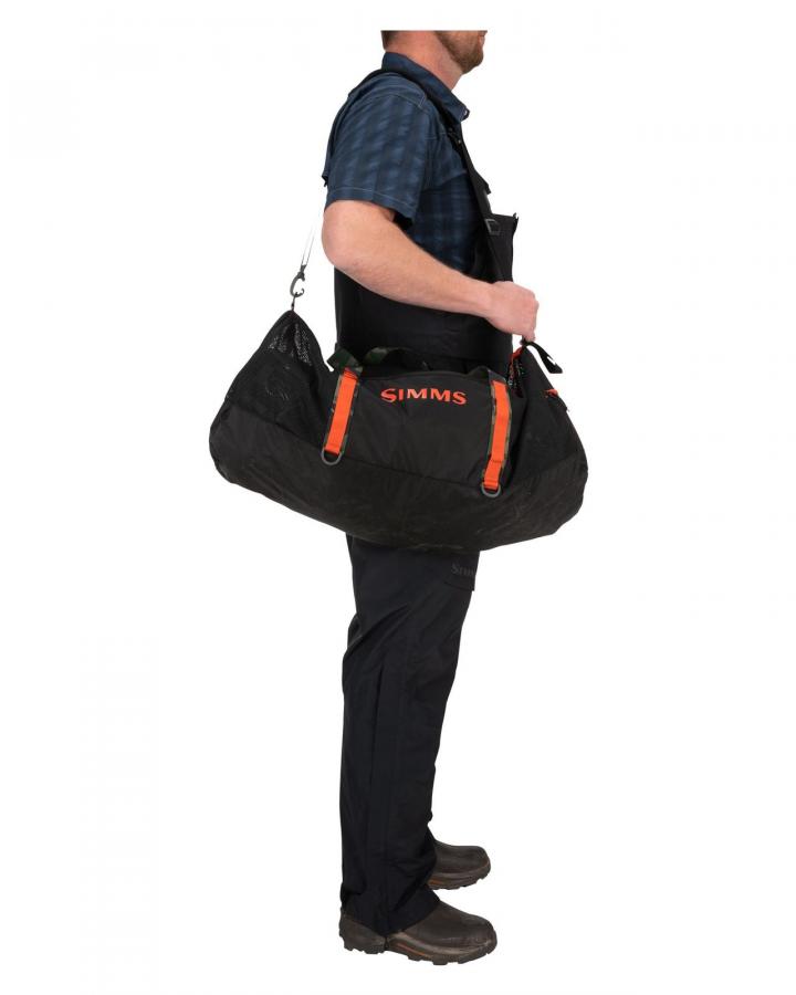 Simms Challenger Mesh Duffel - 60L Black