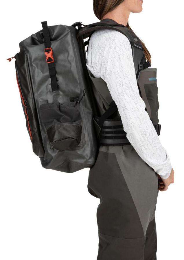 Simms Dry Creek Rolltop Backpack Black