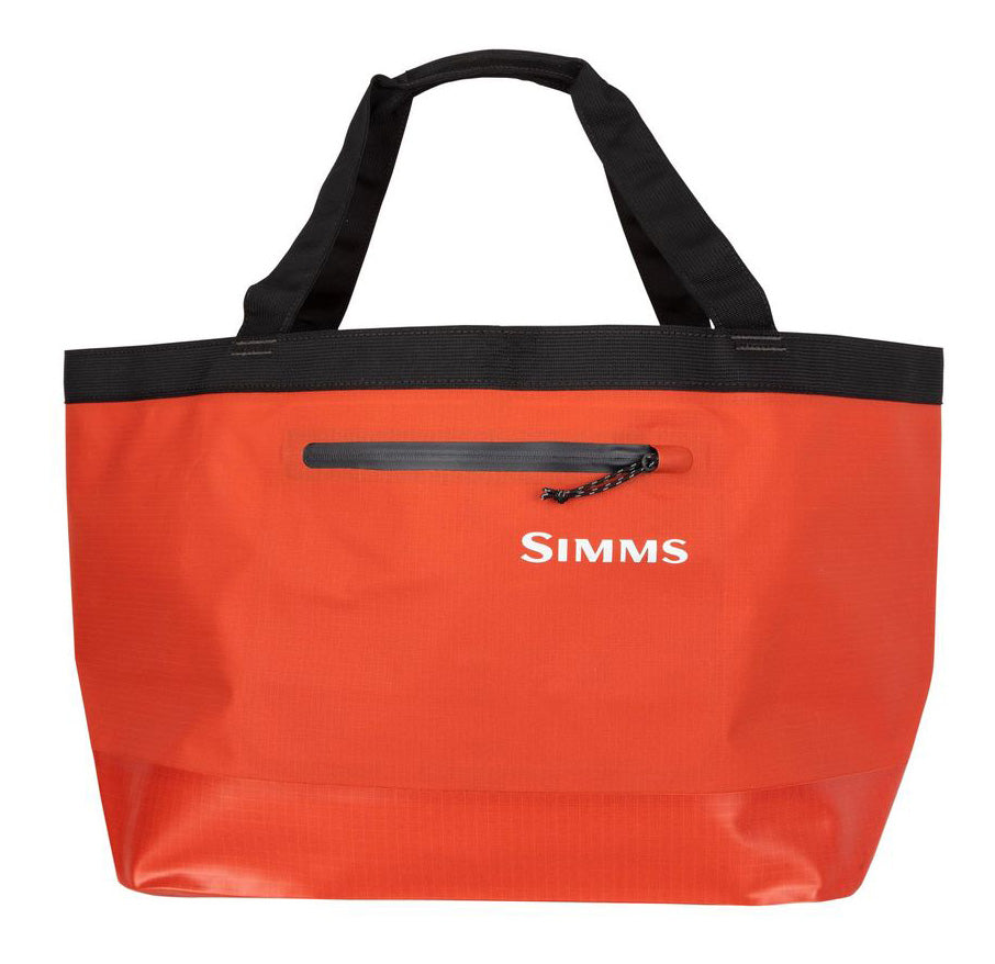 Simms Dry Creek Simple Tote - 50L Simms Orange