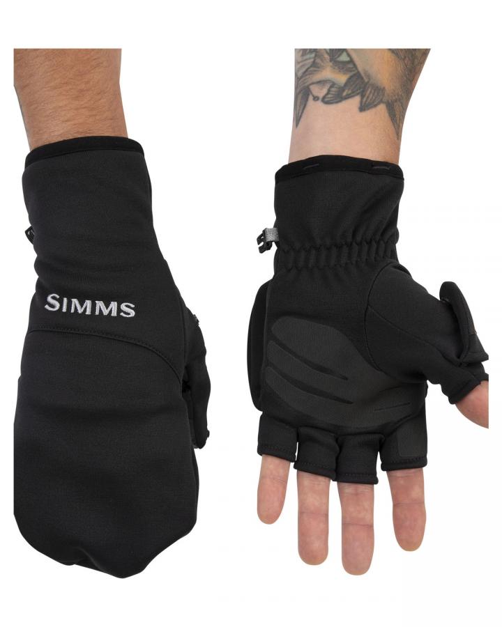 Simms Freestone Foldover Mitt Black
