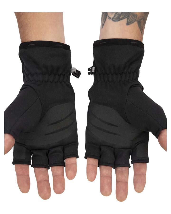Simms Freestone Half Finger Black