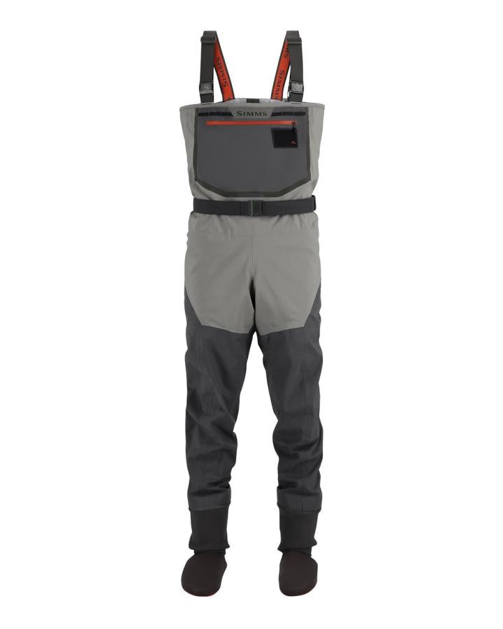 Simms Freestone Rubber Boot Set Wader Smoke