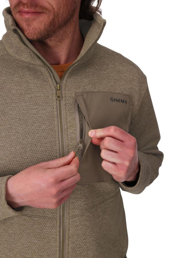 Simms Harbor Fleece Sturgeon Heather