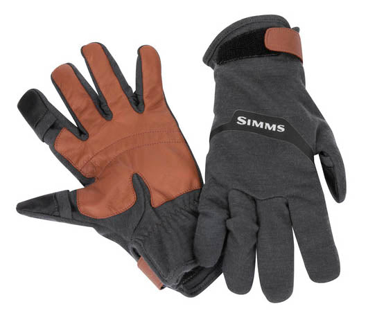 Simms Lightweight Wool Flex Glove Carbon