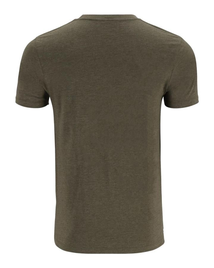 Simms Logo T-Shirt Loden Heather