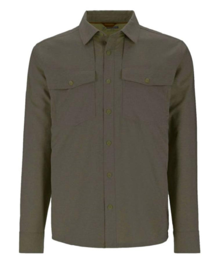 Simms No-See-Um Bugstopper Shirt Loden Heather