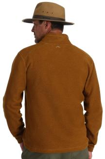 Simms Rivershed Quarter Zip Cobia Heather - Medium